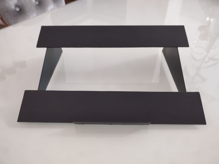 Podstawka pod laptop, tablet, stalowa, minimalistyczna, designerska