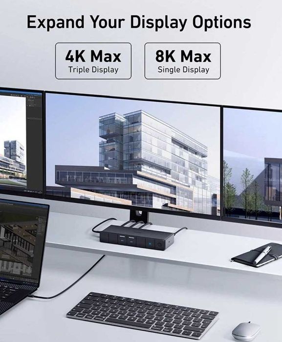 Док-станція Anker 568 (11 в 1, USB4)