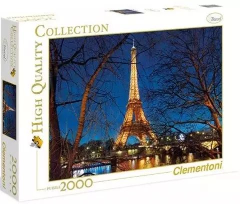 Puzzle 2000 elementów. High Quality Collection. Paryż. Clementoni