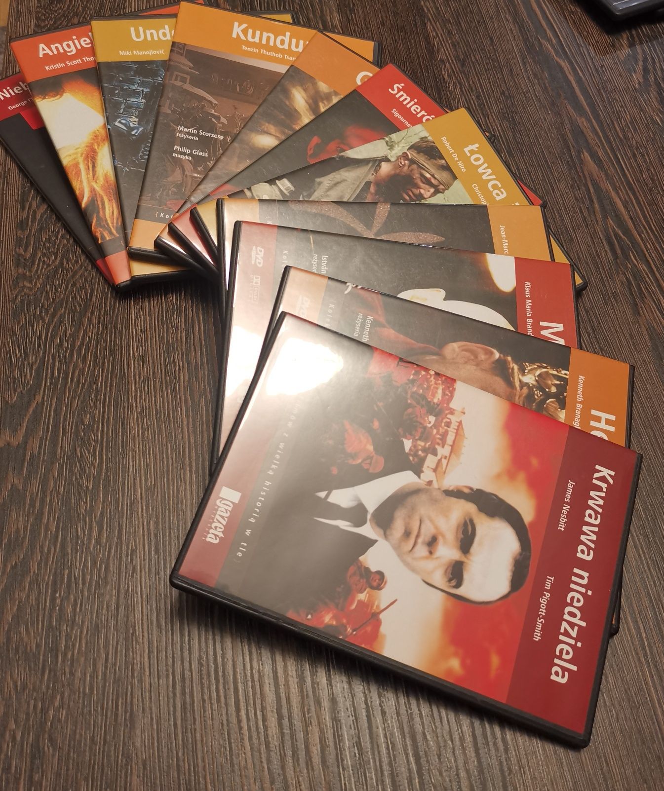 Zestaw filmów DVD