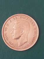 1945 Bronze One Pence UK One Penny Britain Coin