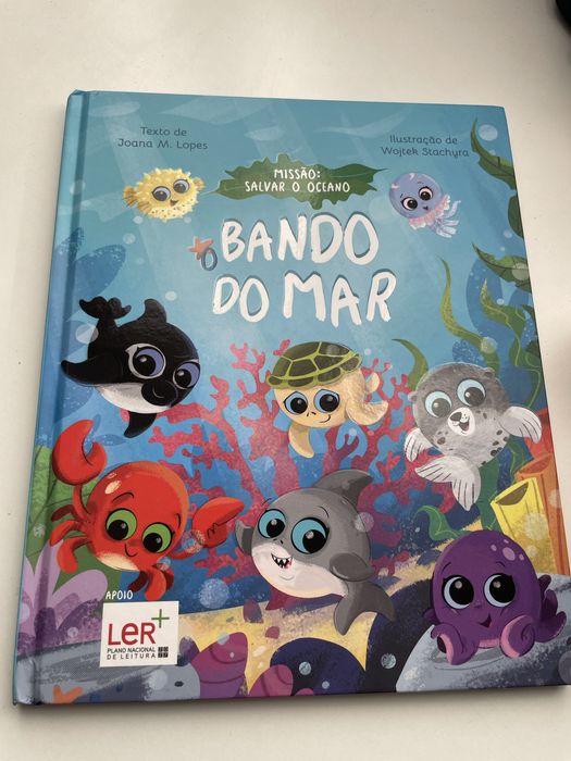 Bando do mar Livro e peluches