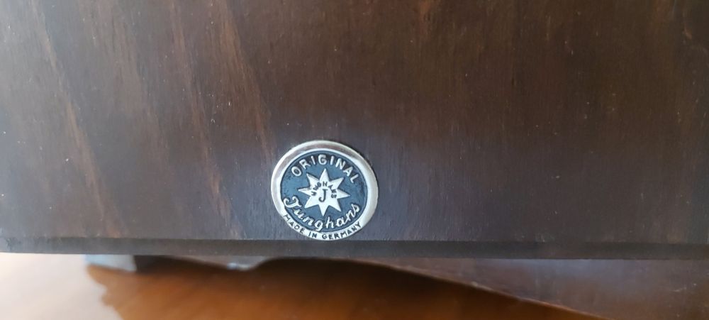 Антикварний камінний годинник Junghans