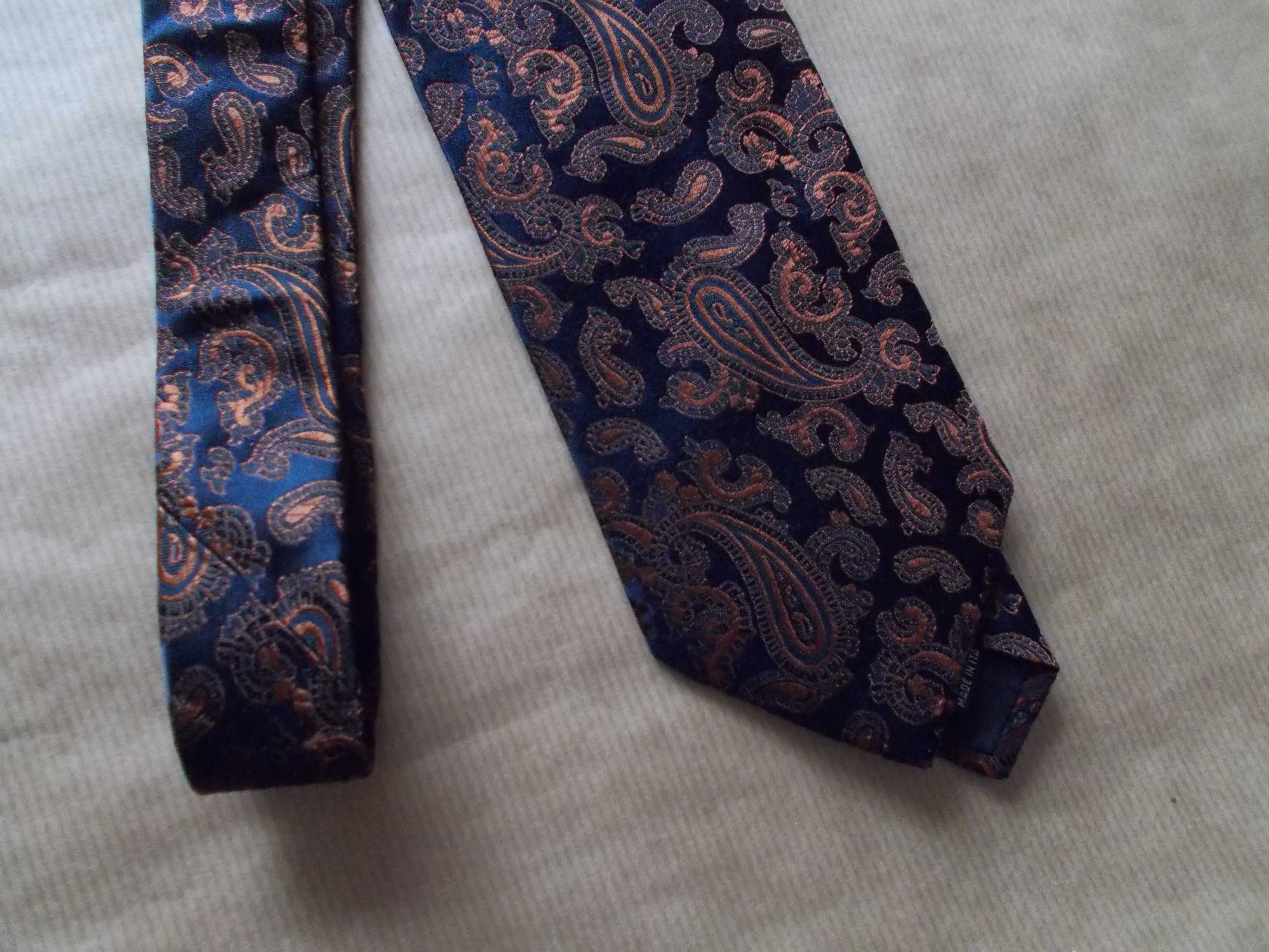 HUGO BOSS - Premium - Wieczorowy, Nowy Krawat Włoski Jedwab - Germany