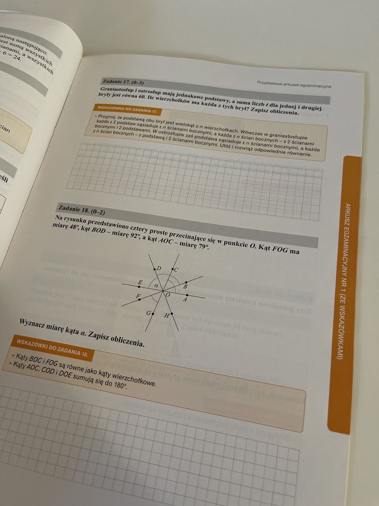 Teraz egzamin ósmoklasisty Matematyka arkusze nowa era