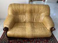 Ціна за набір :Шкіряний диван 2, шкіряний диван 3, крісло