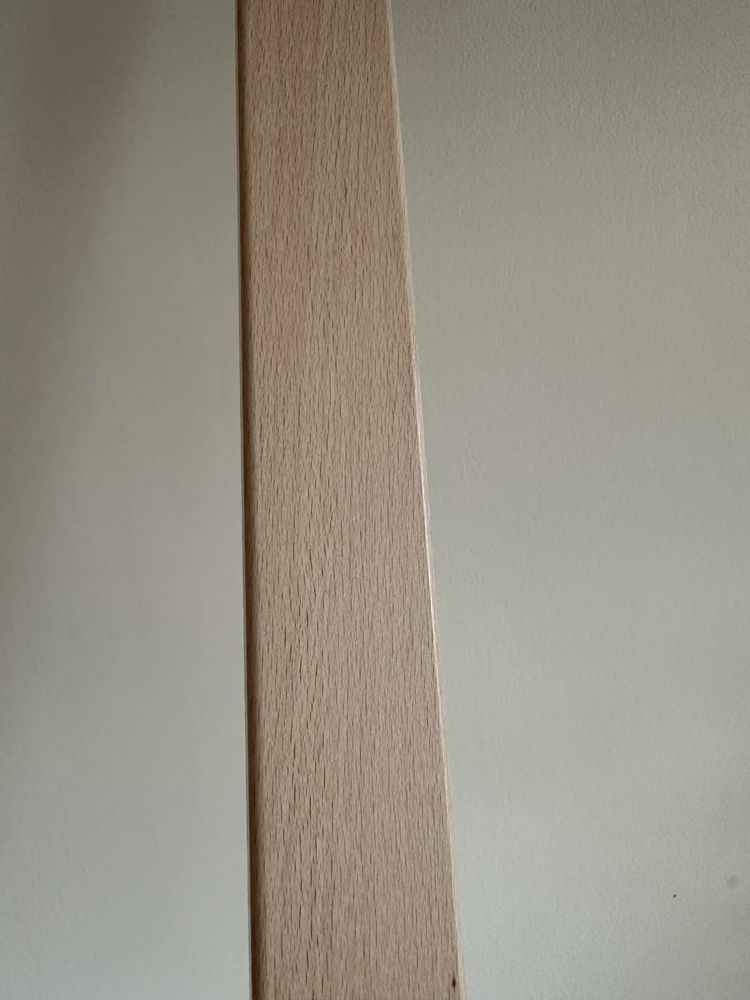 Listwa przypodłogowa bukowa buk 12x48 ozdobna maskownica cokół lakier