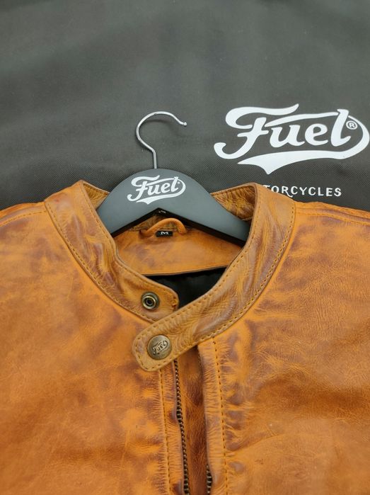 Casaco motard Fuel Bourbon tamanho L
