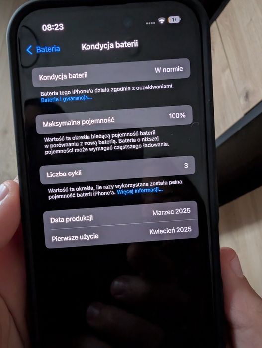 iPhone 16 Black 128gb gwarancja za gotówkę