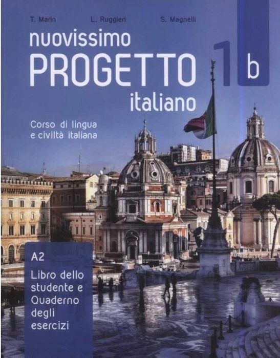 Progetto italiano Nuovissimo 1B podr.+ ćw. EDILINGUA T. Marin, L.