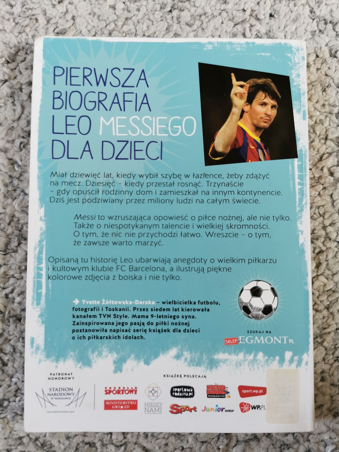 Książka „Messi. Mały chłopiec, który stał się wielkim piłkarzem"