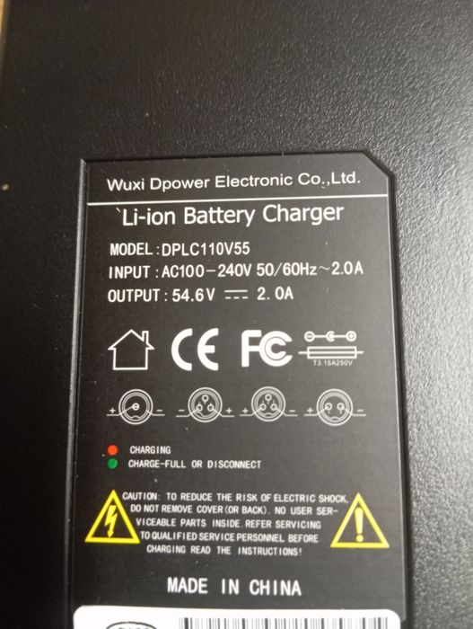 Carregador e bike (novo)