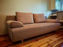 Sofa, kanapa rozkładana, wersalka.