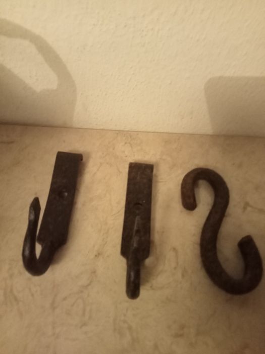 3 Peças Ferro antigas