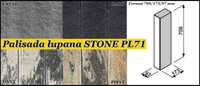 Palisada betonowa łupana JONIEC STONE PL71  wysokość 71cm !!