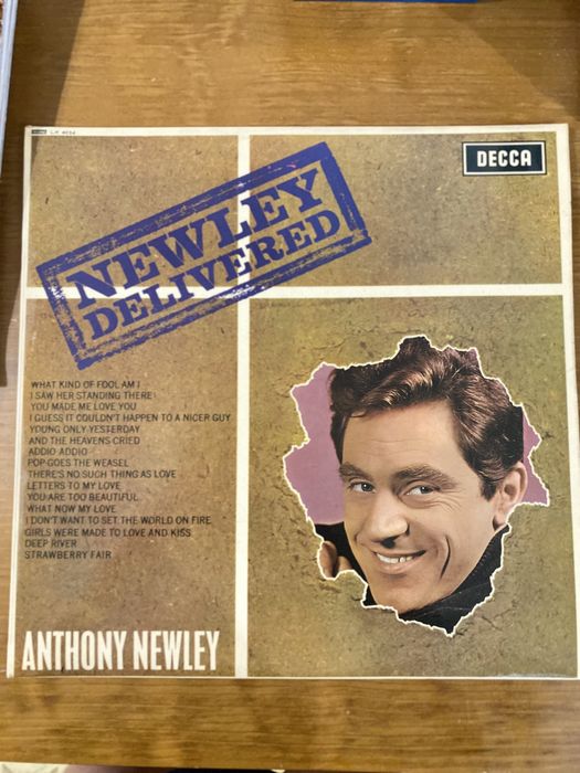 Vinil Anthony Newley - Newley Delivered