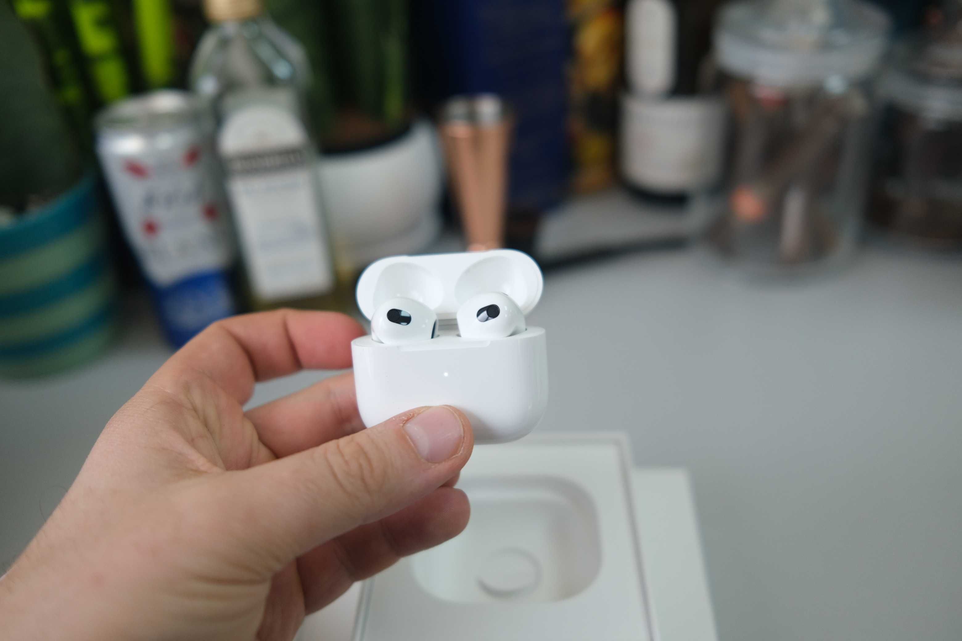 Apple Airpods  3 gen Open Box  коробка кабель весь комплект