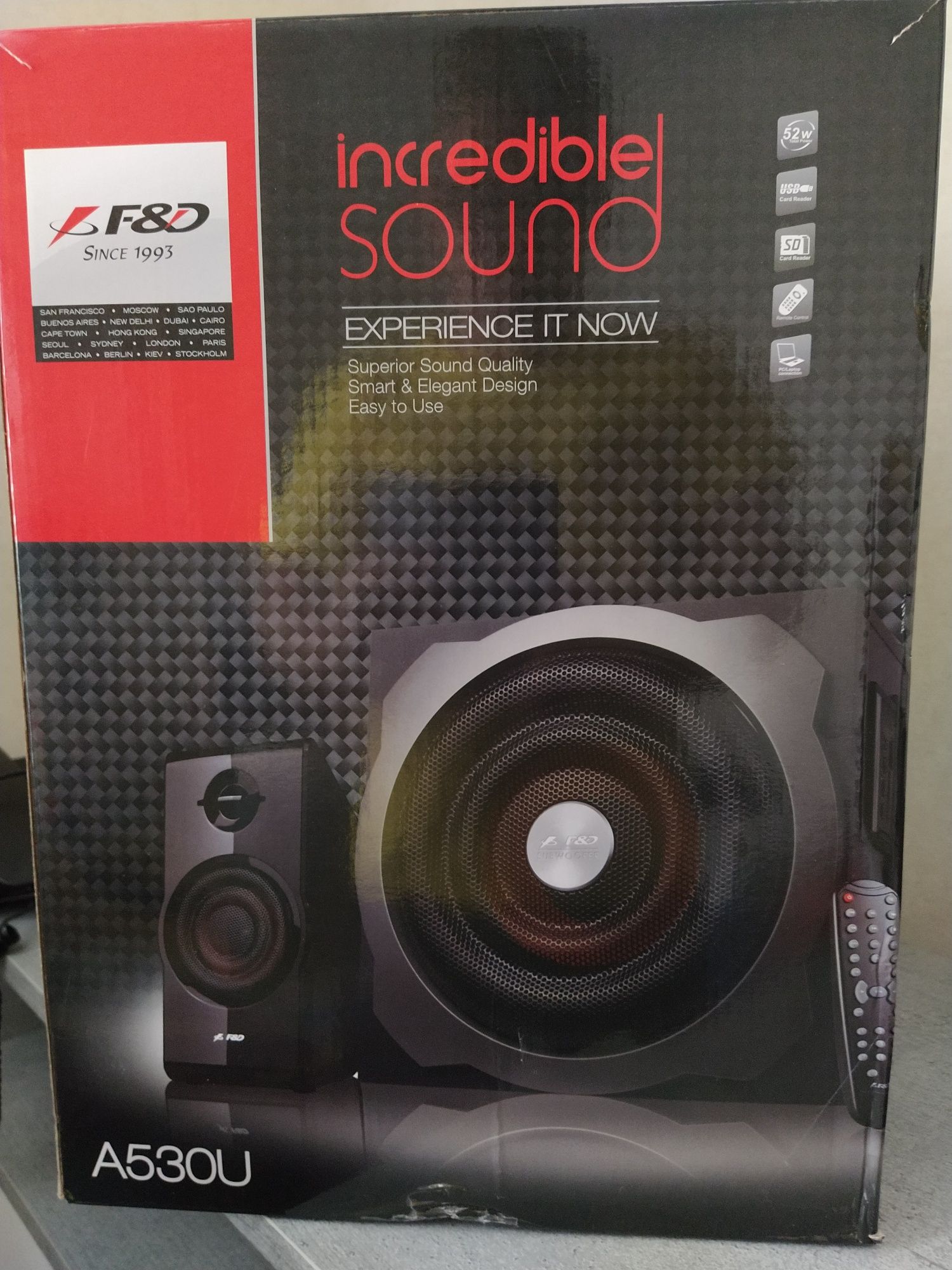 Акустическая система sound F&D