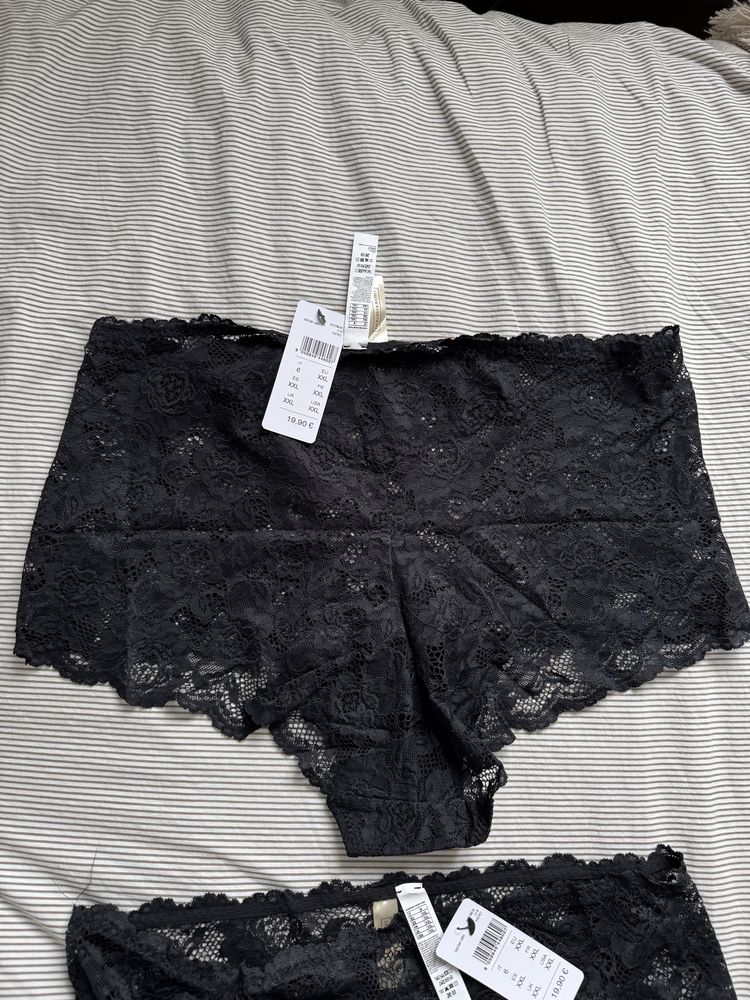 2-pack koronkowe figi culotte wysoki stan Intimissimi