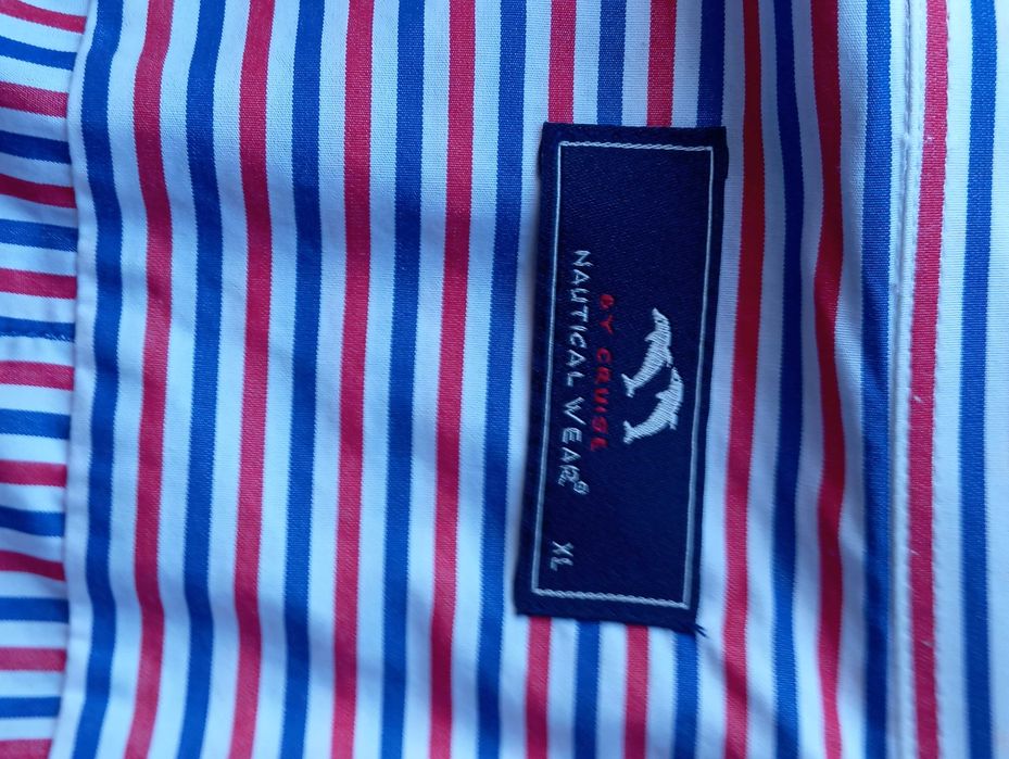 Camisa Homem XL By Cruise , Nautical Wear- Manga Curta - Como nova