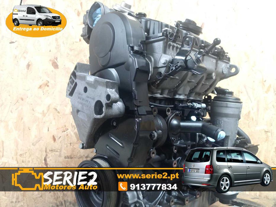 Motor VW Touran 1.9 TDI 105cv - BXE