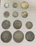 Lote moedas Prata