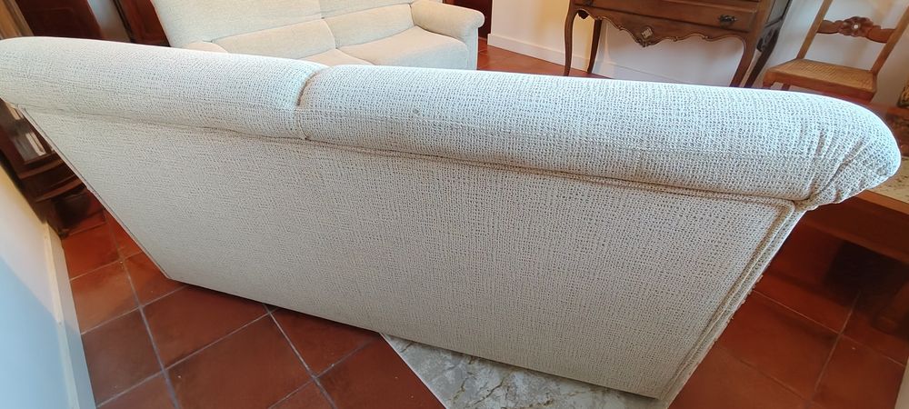 Sofa bege 185 cm excelente estado