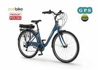 Rower elektryczny EcoBike Basic PetrolBlue 17,5Ah+GPS+Ubezp.AC w cenie