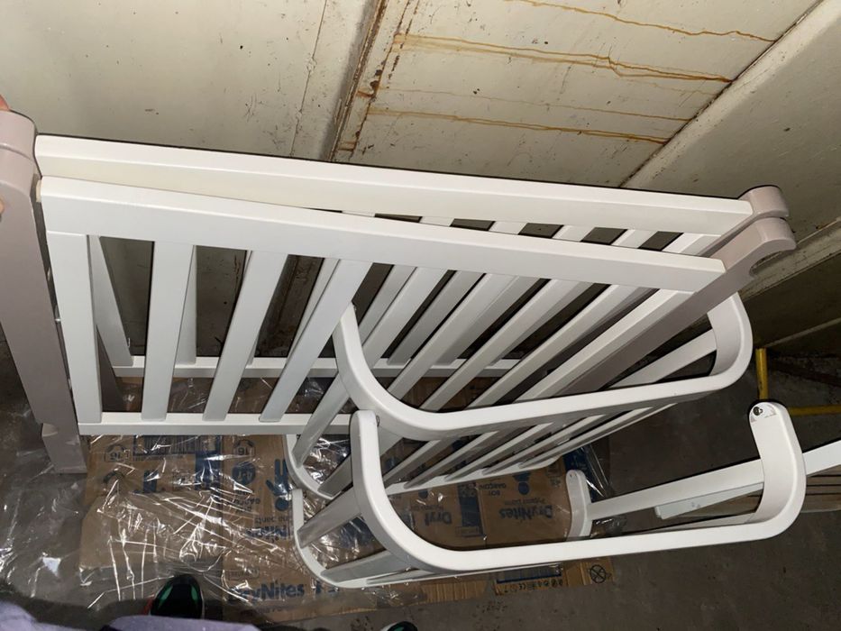 Ліжечко Верес Монако з маятником та матрацом