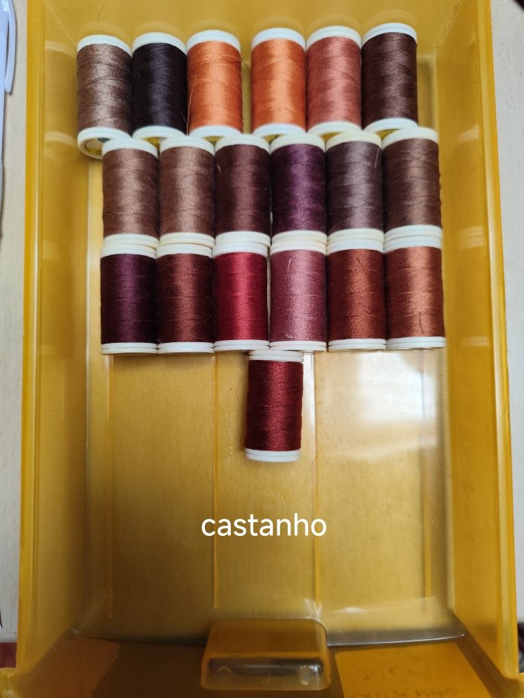 Retrosaria - Lote de Linhas de costura
