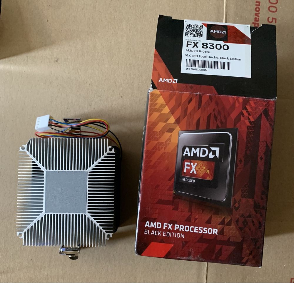 Кулер вентилятор для процессора AMD FX8300 новый