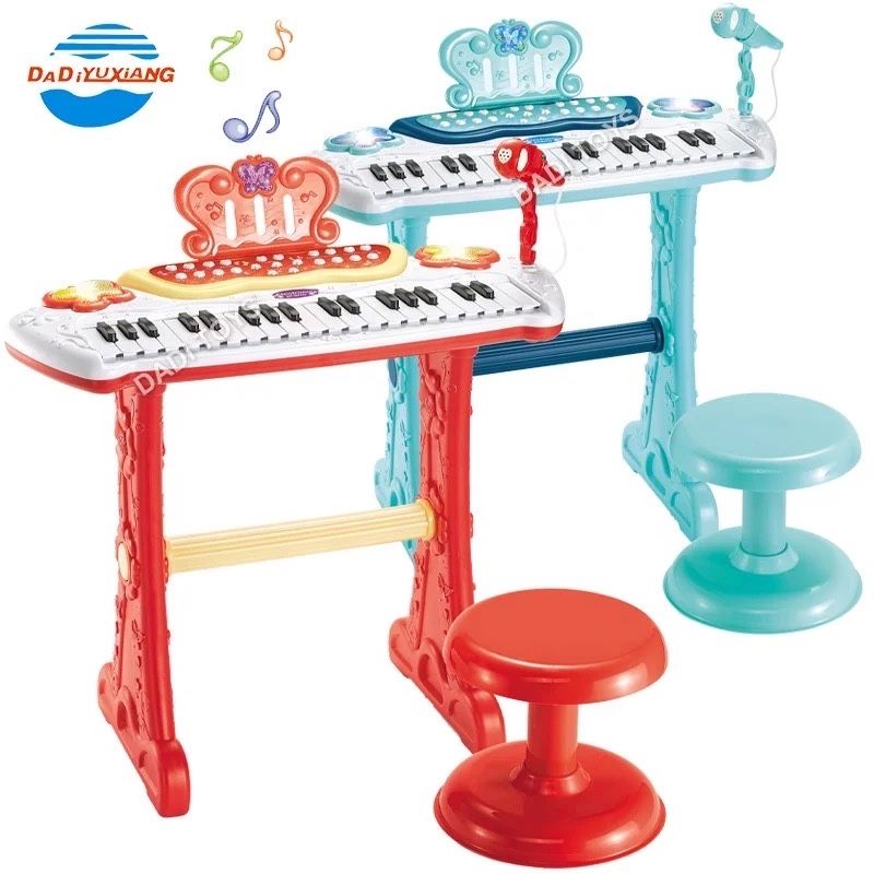 ХІТ! Дитячий синтезатор піаніно 12 функцій, мікрофон, запис, пианино