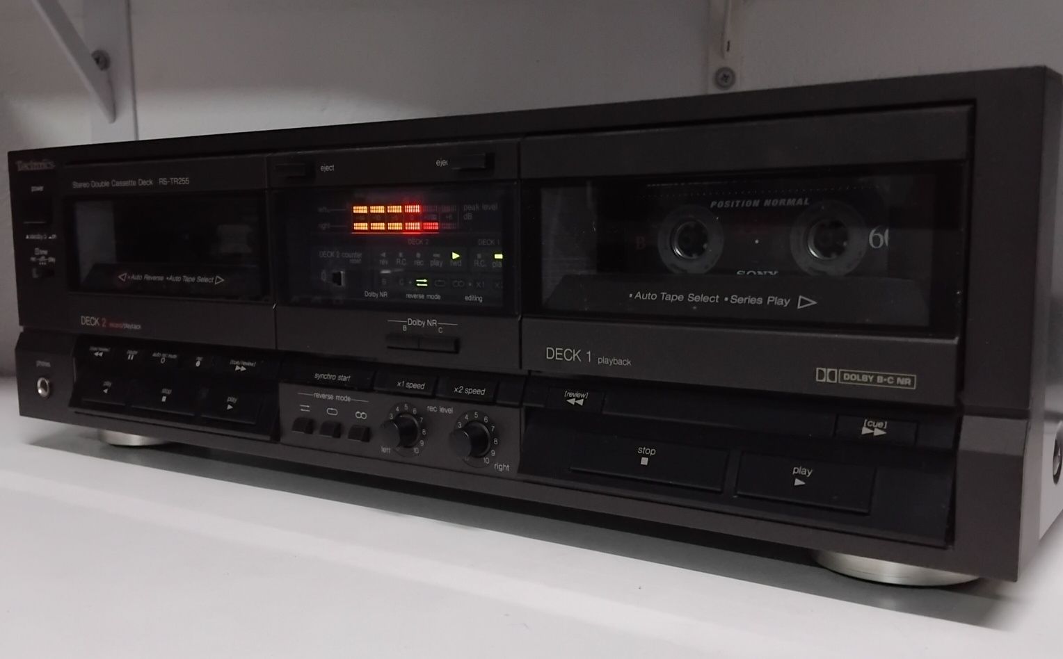TECHNICS deck cassettes RS-TR255