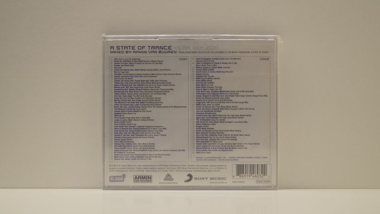 Armin Van Buuren - A State Of Trance Year Mix 2011 (2CD) nówka, folia