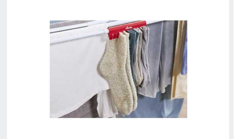 Suszarka na pranie ubrania VILEDA Infinity Flex XXL + GRATIS