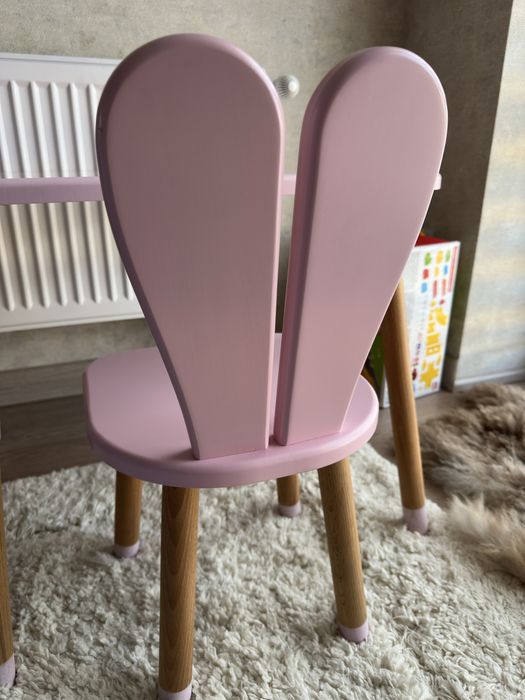 Набір дитячий з дерева, столик дитячий, стільчик дитячий