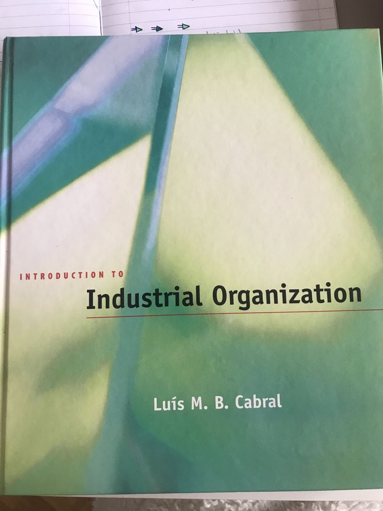 Livro “Introduction to Industrial Organization”