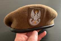 Beret Wojsk Obrony Terytorialnej WOT brązowy rozm. 56