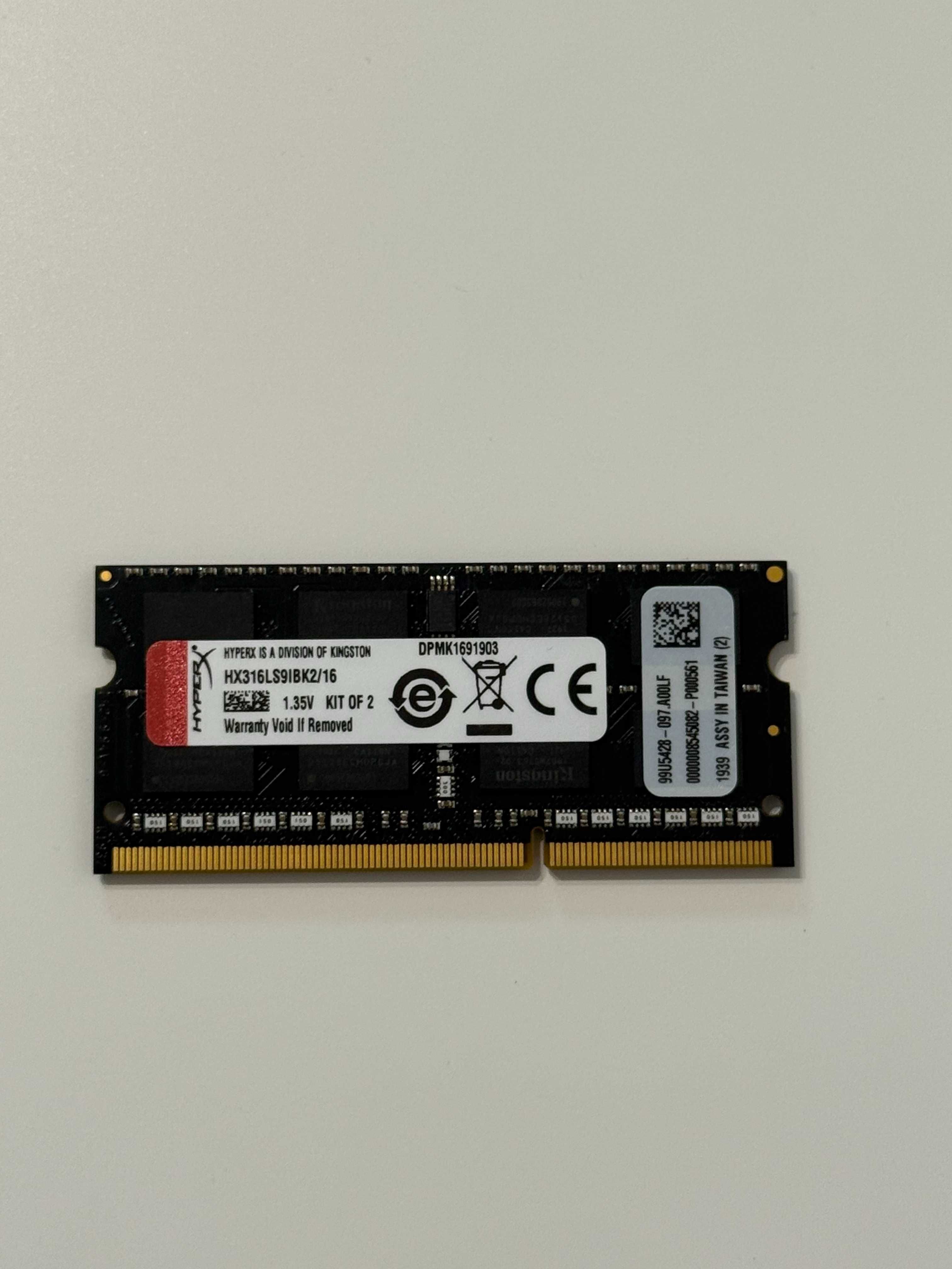 Pamięć RAM HyperX DDR3