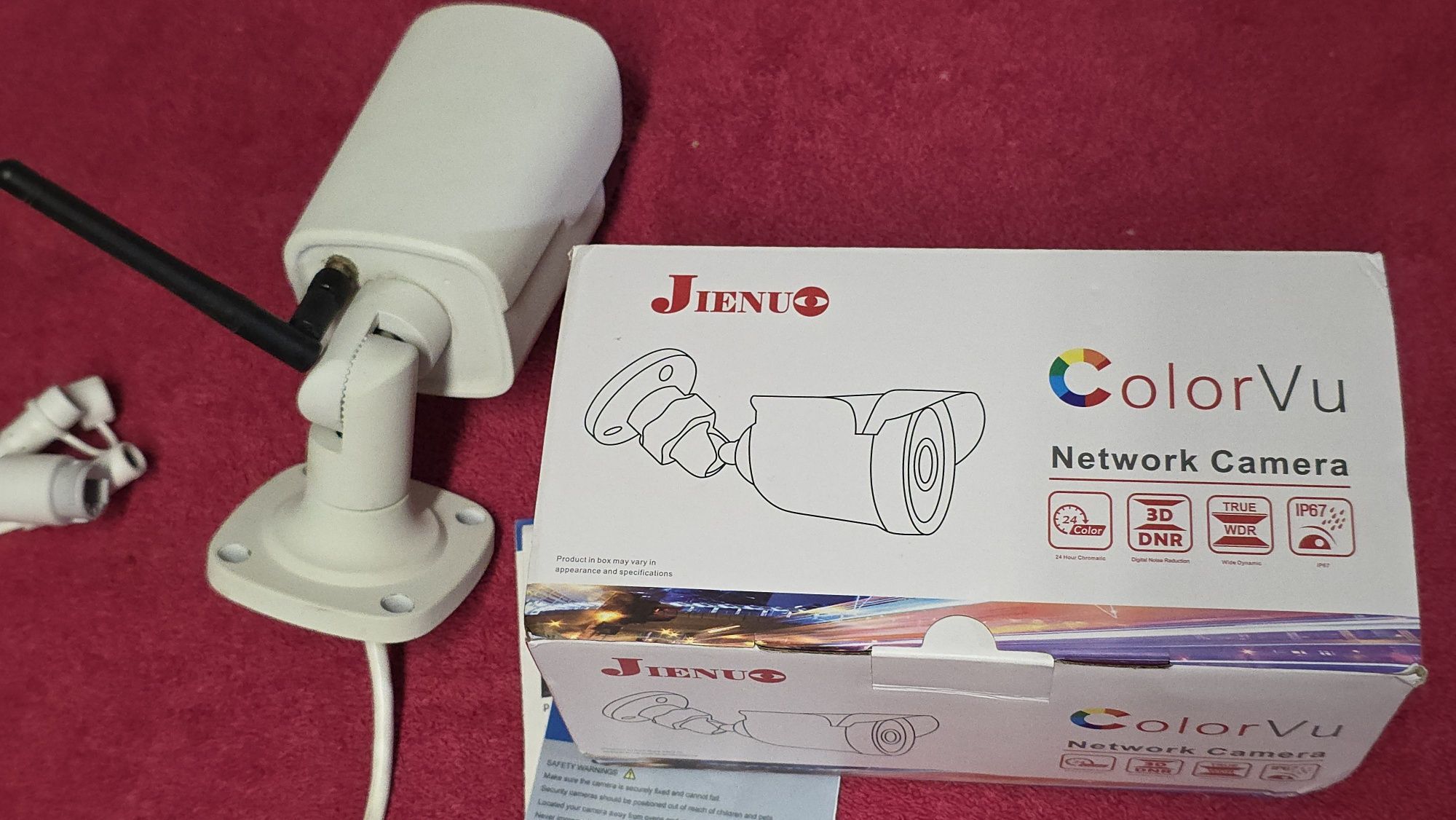 Kamera IP wi-fi Jienuo zewnętrzna  5MP 2.8mm Onvif Camhipro