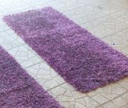 Tapete roxo pequeno