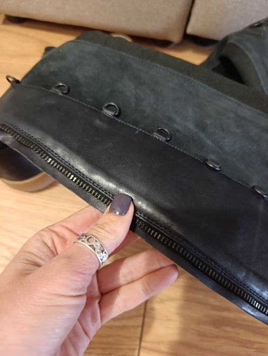 Кожаные сапоги НМ СРОЧНО! !