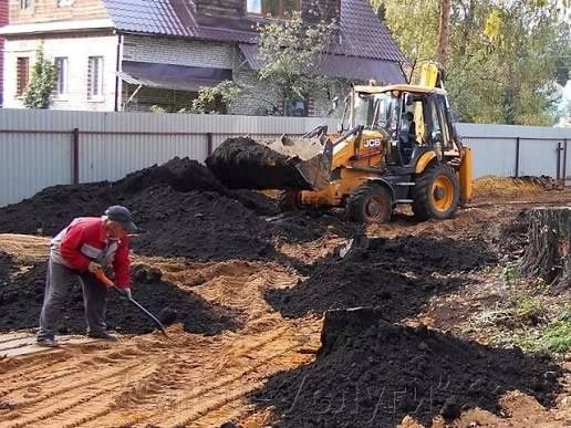 Зелений участок родючий