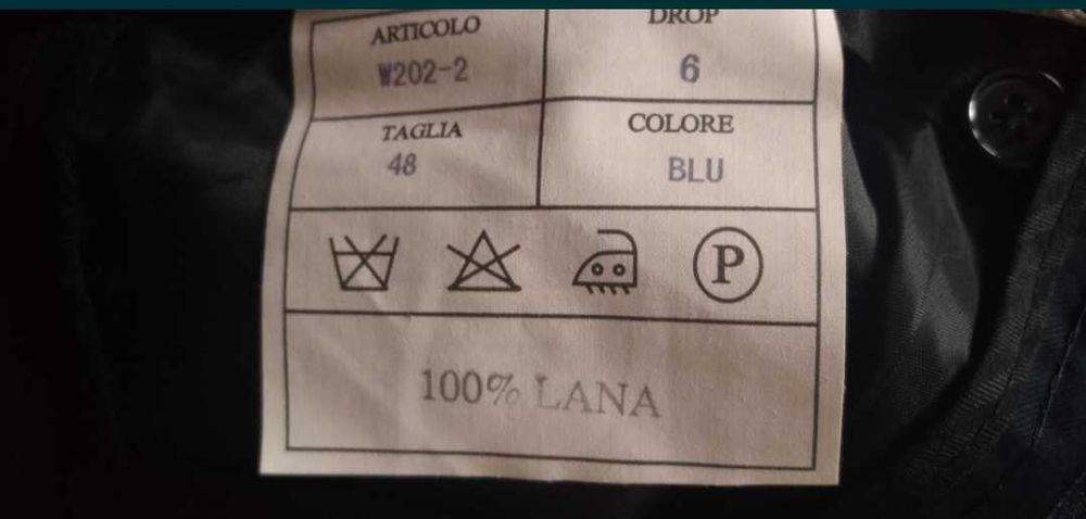 Garnitur męski rozm. 48 granatowy EMPORIO