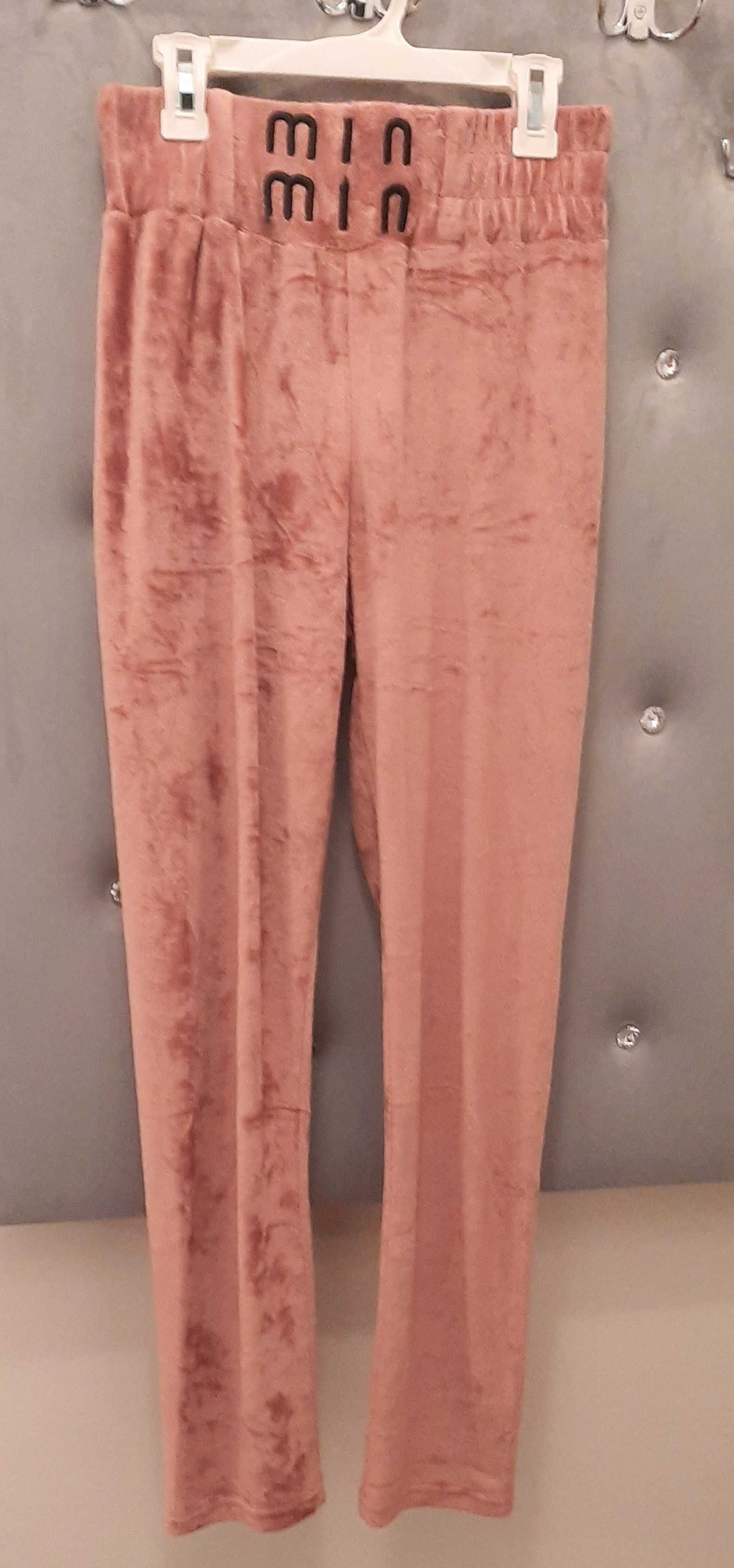 Spodnie welurowe roz. M