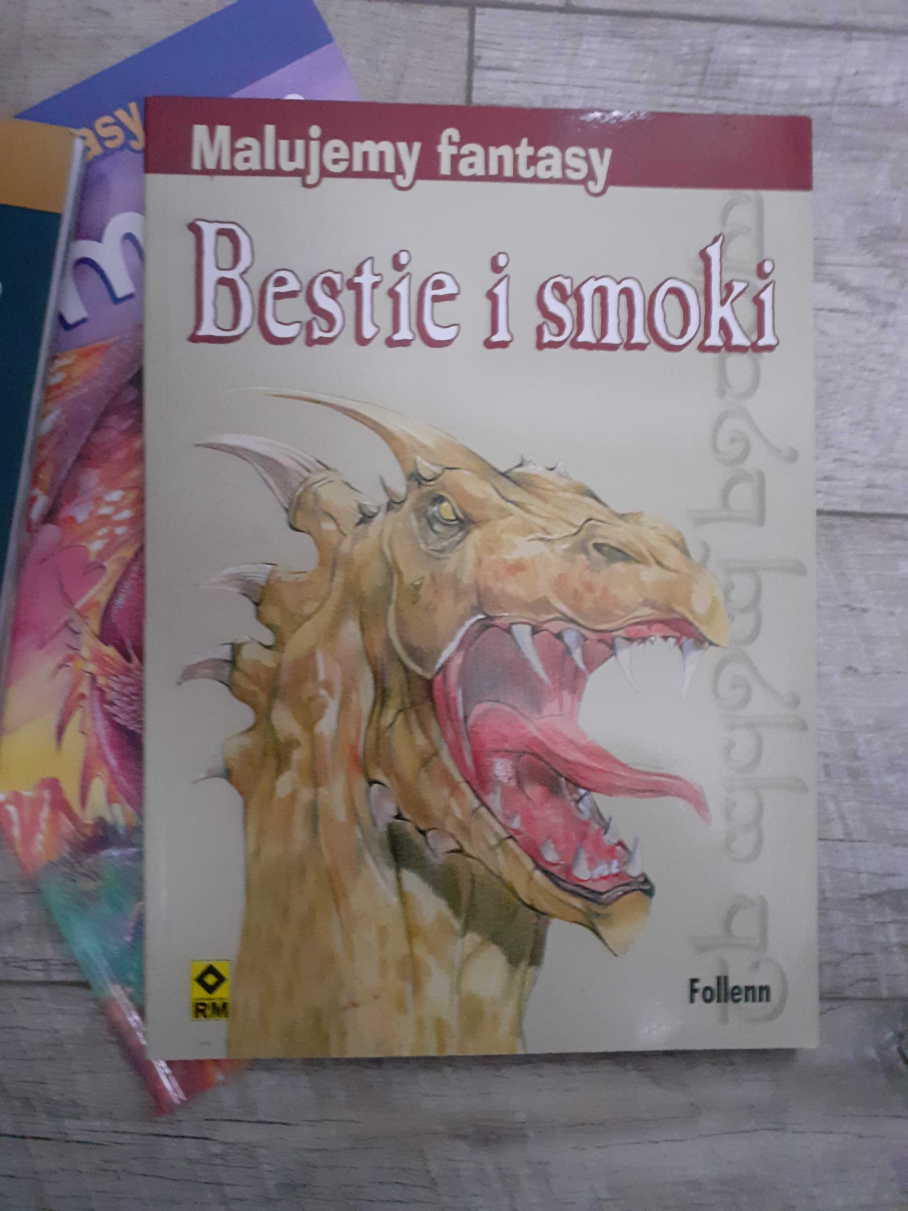 Zestaw książek do nauki rysunku "malujemy fantasy"