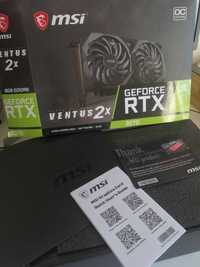 Msi RTX 3070 VENTUS 2x OC 8GB (como nova)