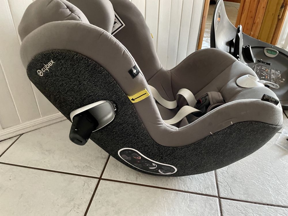 2 szt. Cloud Z i Sirona Z i-size cybex + baza obracana Base Z zestaw