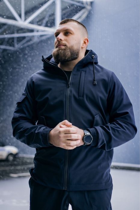Мужской спортивный костюм SOFTSHELL тактическая куртка штаны чоловічий