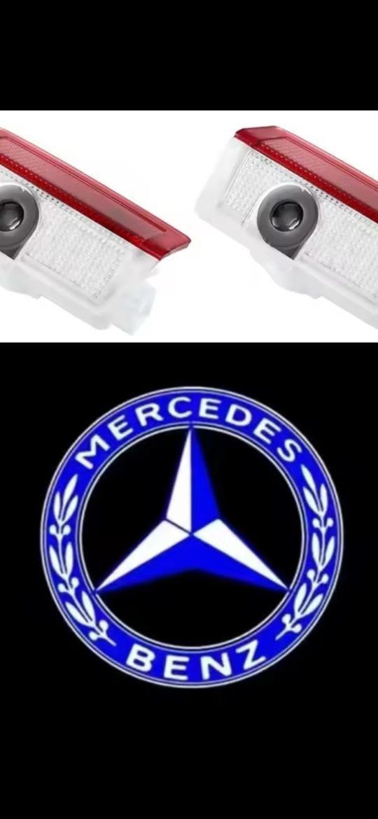 4 Nowe Projektory led Mercedes Benz